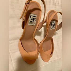 Barney’s CO OP April slingback heels size 36. $355 vero cuoio sole